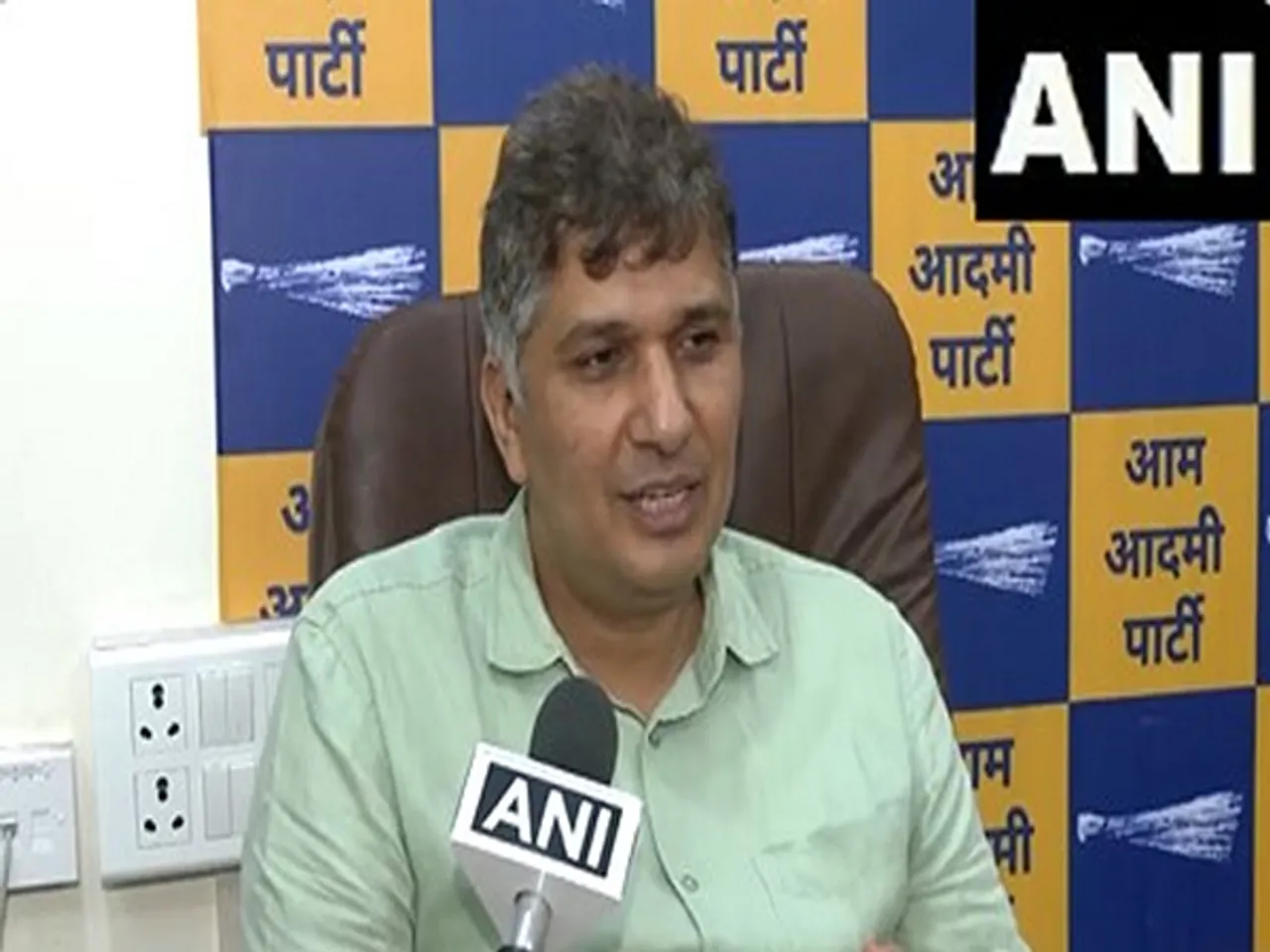 Aam Aadmi Party’s Delhi president Saurabh Bhardwaj (Photo/ANI)