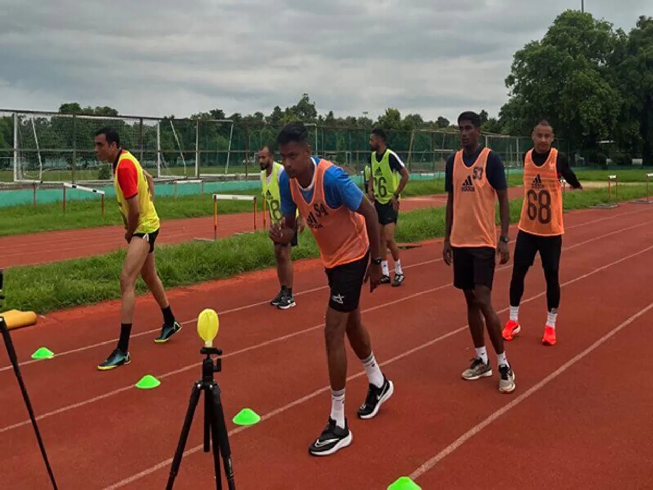 Referees fitness testing (Image: AIFF media)