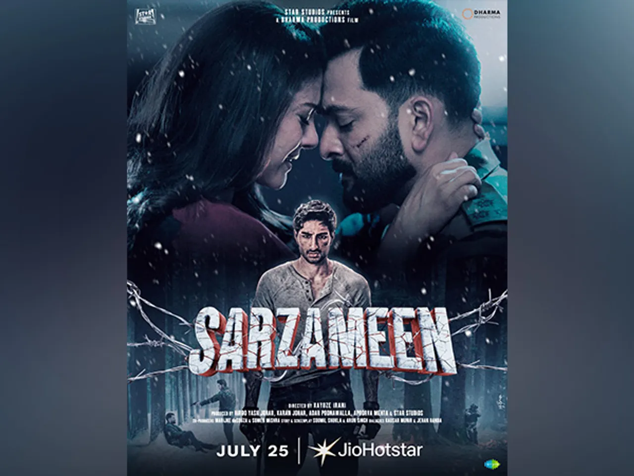 Poster of Sarzameen (Image source: Instagram)