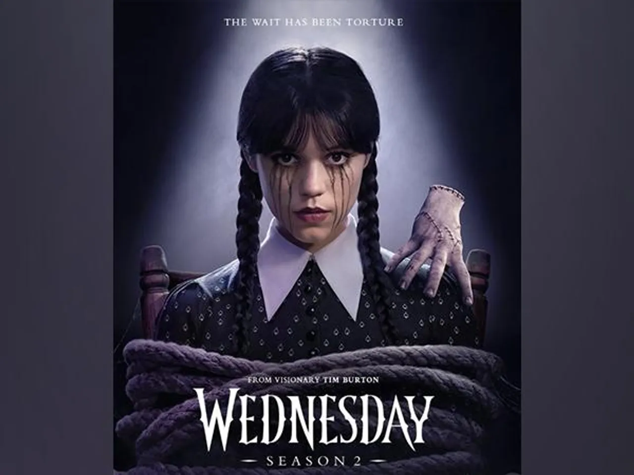 Poster of Wednesday season 2 (Image source: Netflix)
