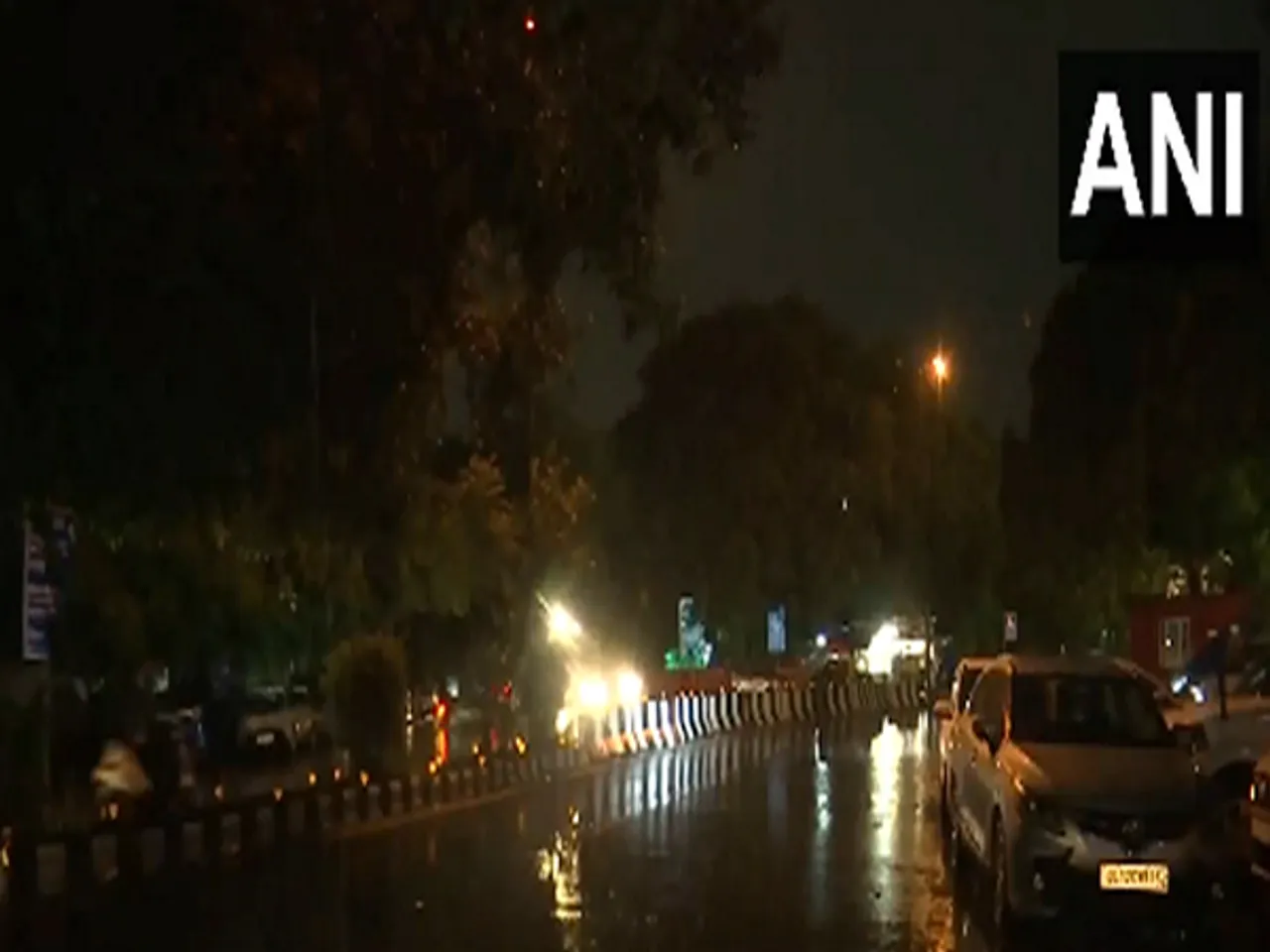 Visuals from RK Puram in Delhi (Photo/ANI)