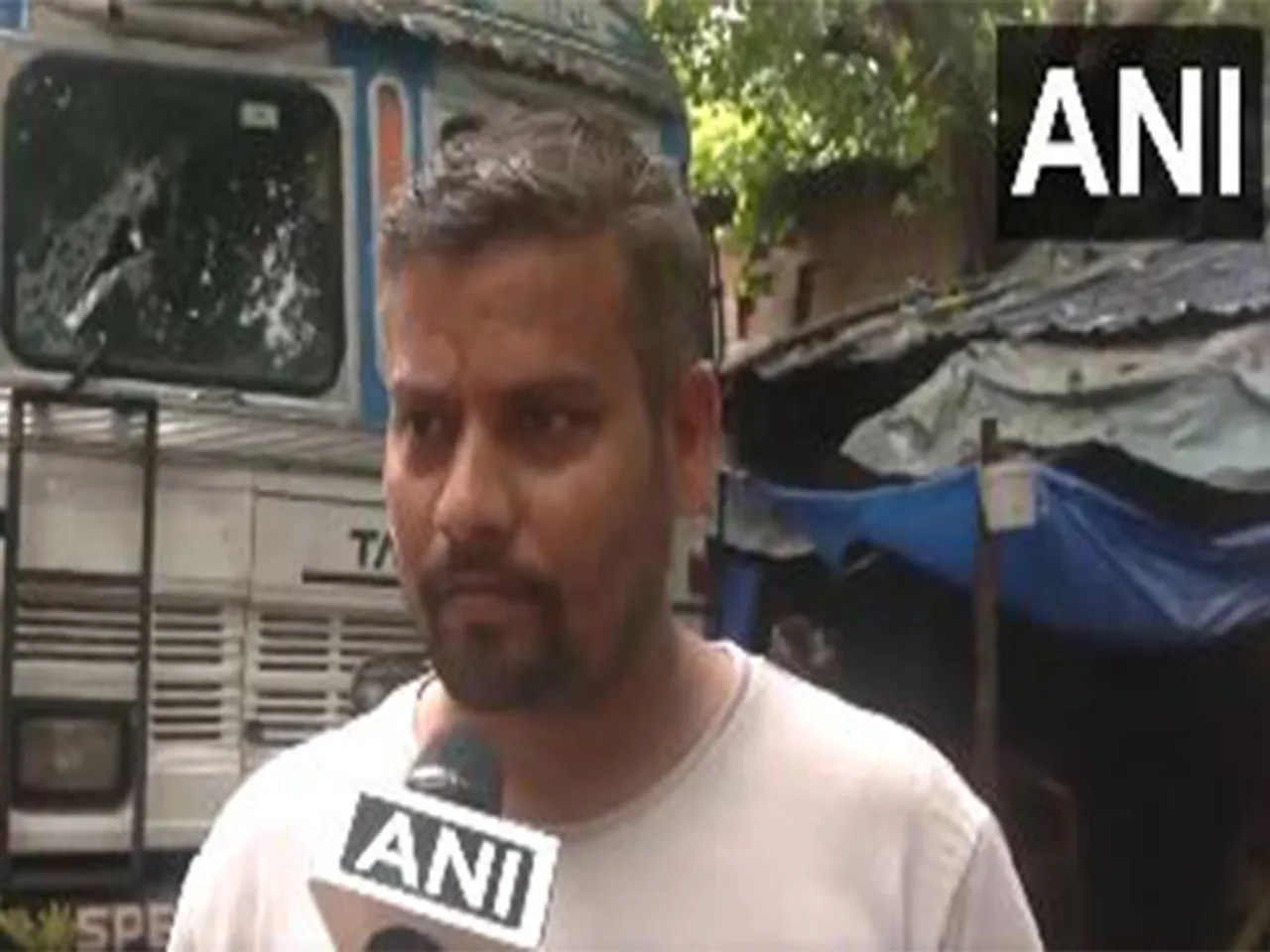 Pankaj Kumar, head of the Alipore Truck Owners Association (Photo/ANI)