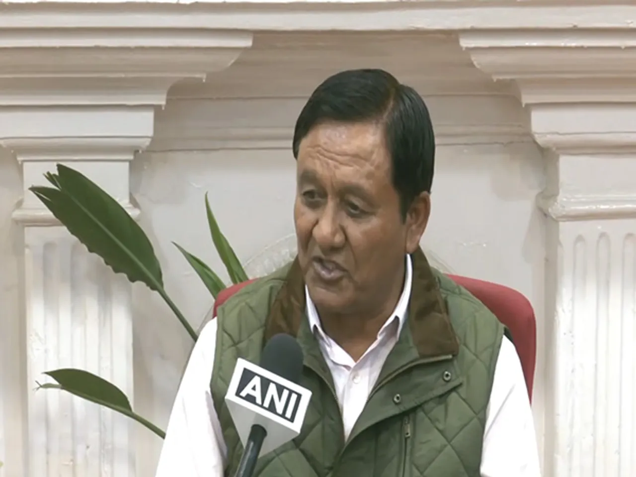 Himachal Revenue, Horticulture and Tribal Development Minister Jagat Singh Negi (Photo/ANI)