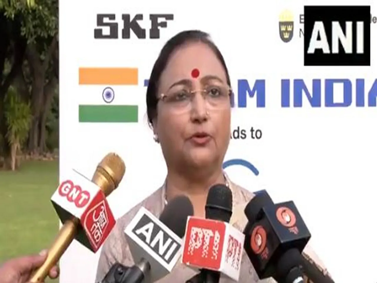 Special Olympics Bharat president Dr Mallika Nadda. (Photo- ANI)