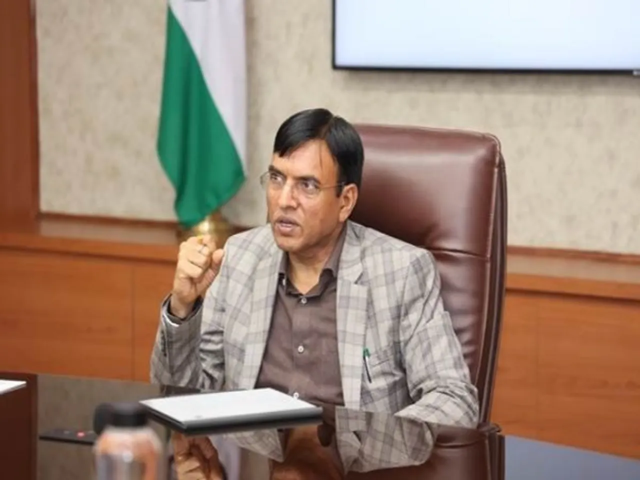 Sports Minister Mansukh Mandaviya (Photo: ANI)