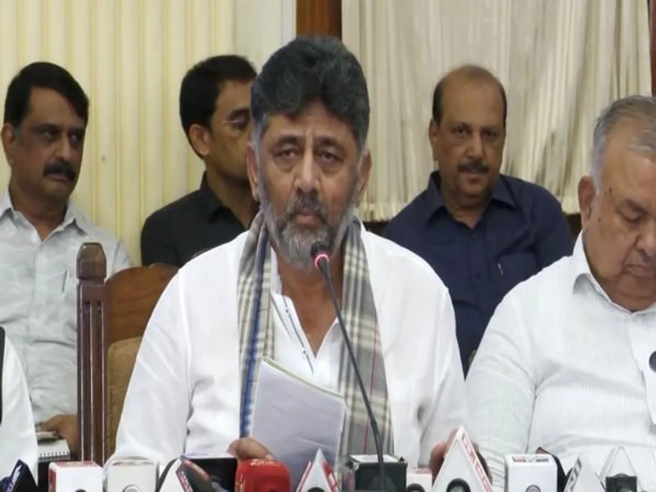Karnataka Deputy Chief Minister DK Shivakumar (Photo/ANI)