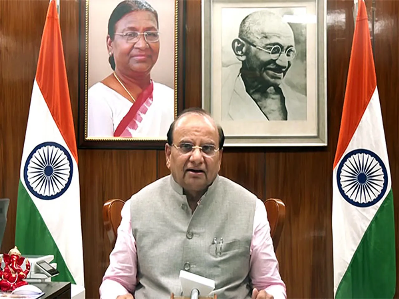 Delhi Lieutenant Governor VK Saxena (File Photo/ANI)