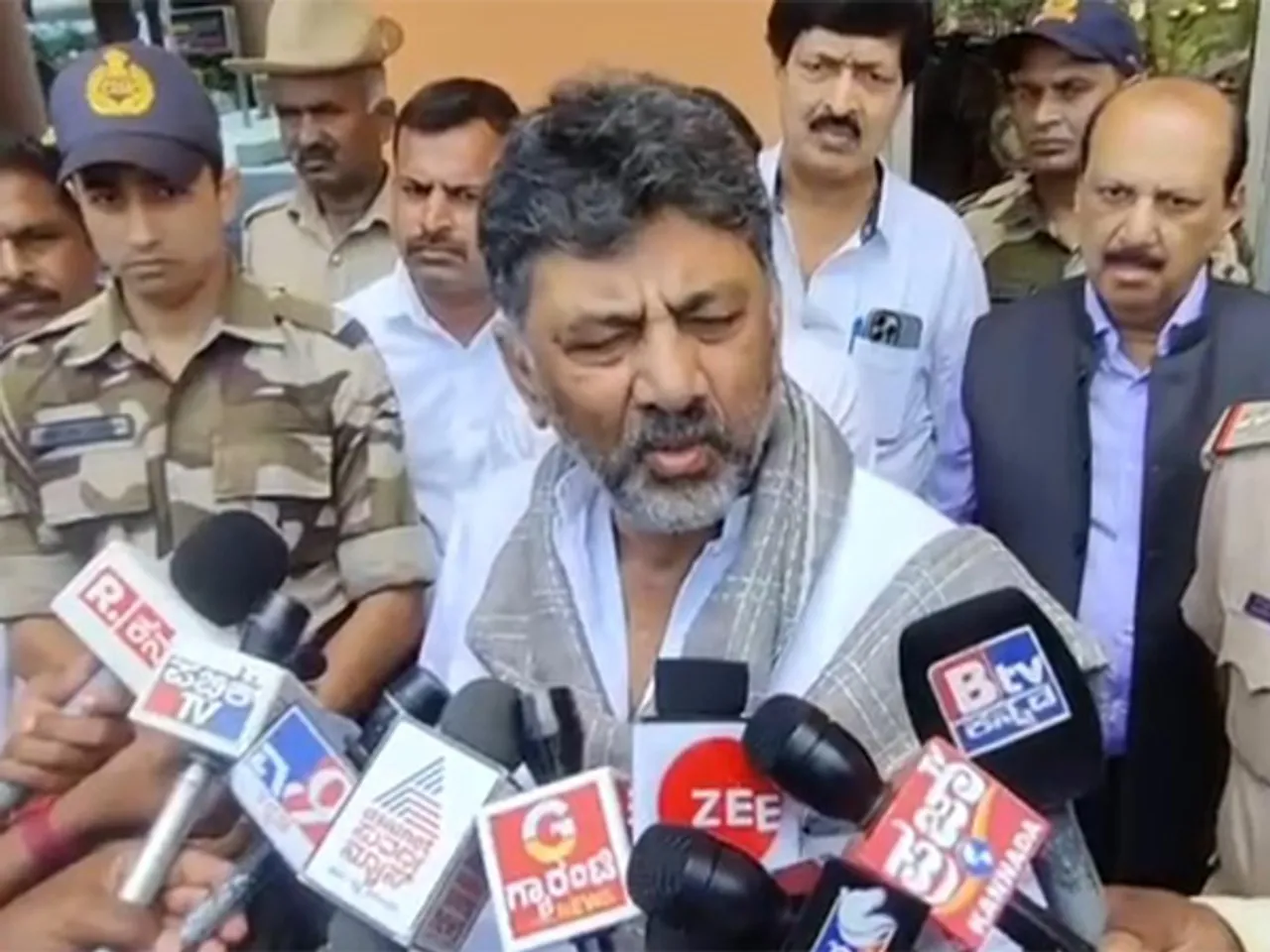 Karnataka Deputy Chief Minister DK Shivakumar (Photo/ANI)
