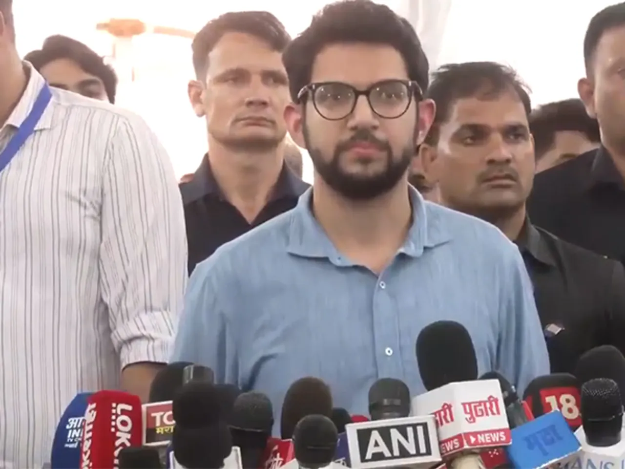 Shiv Sena (UBT) leader Aaditya Thackeray (Photo/ANI)