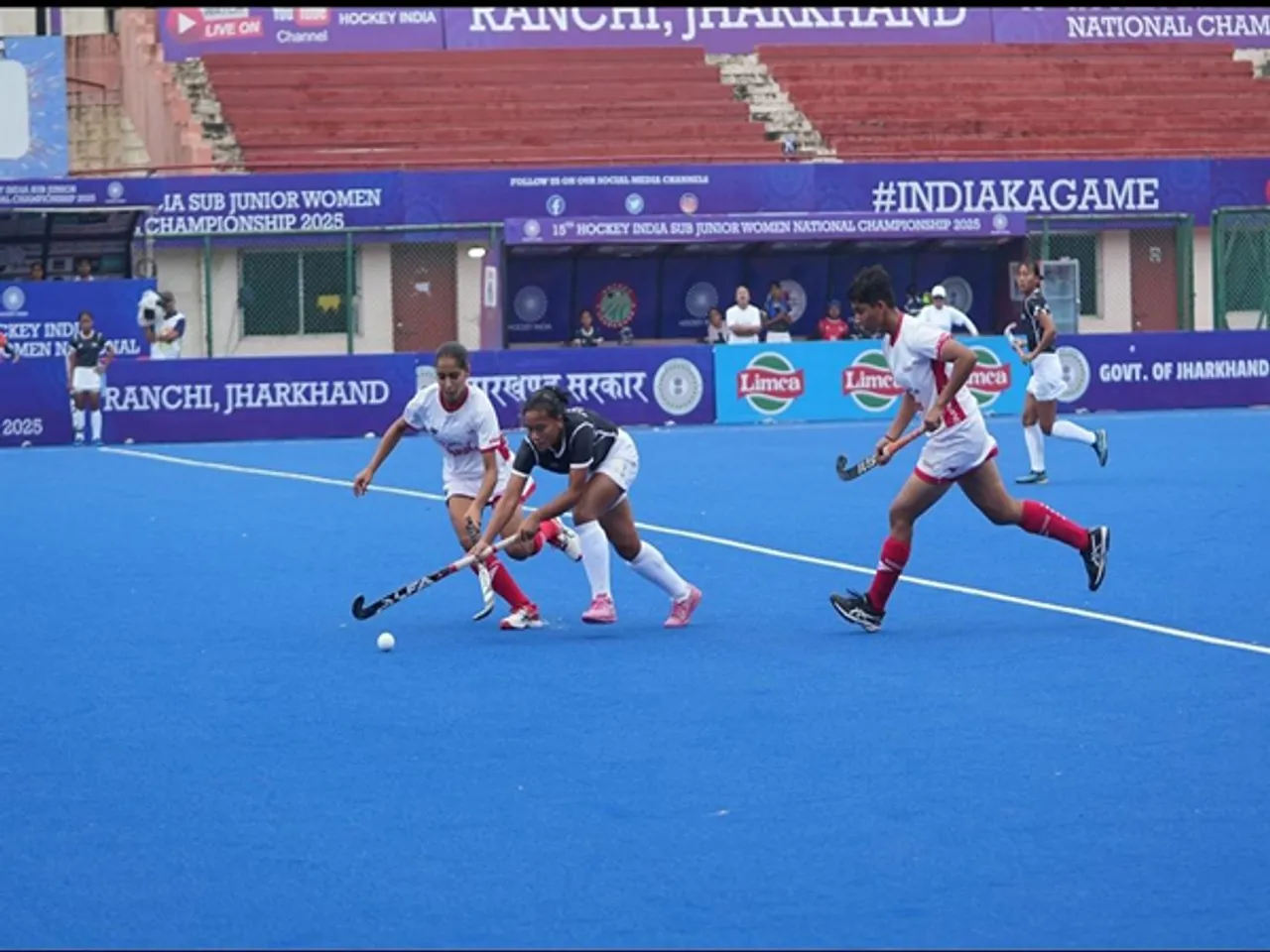 A visual of Hockey Mizoram vs Hockey Punjab. (Photo- HI Media)