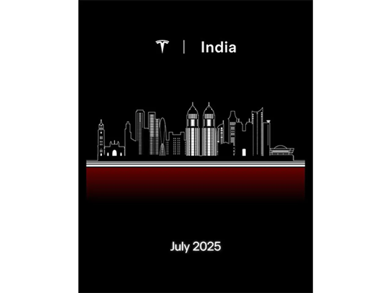 Tesla drops “coming soon” teaser on X (Photo/X@Tesla_India)
