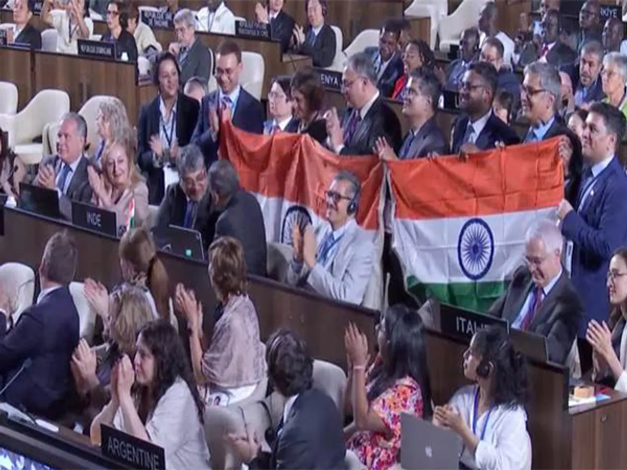 Visuals from the 47th session of the World Heritage Committee in Paris (Source-PIB)