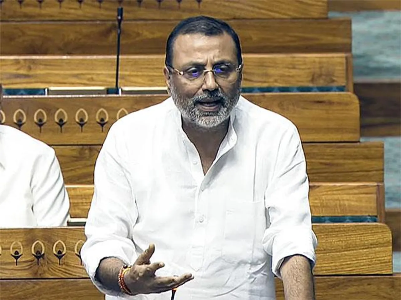 BJP MP Nishikant Dubey (FilePhoto/SansadTV)
