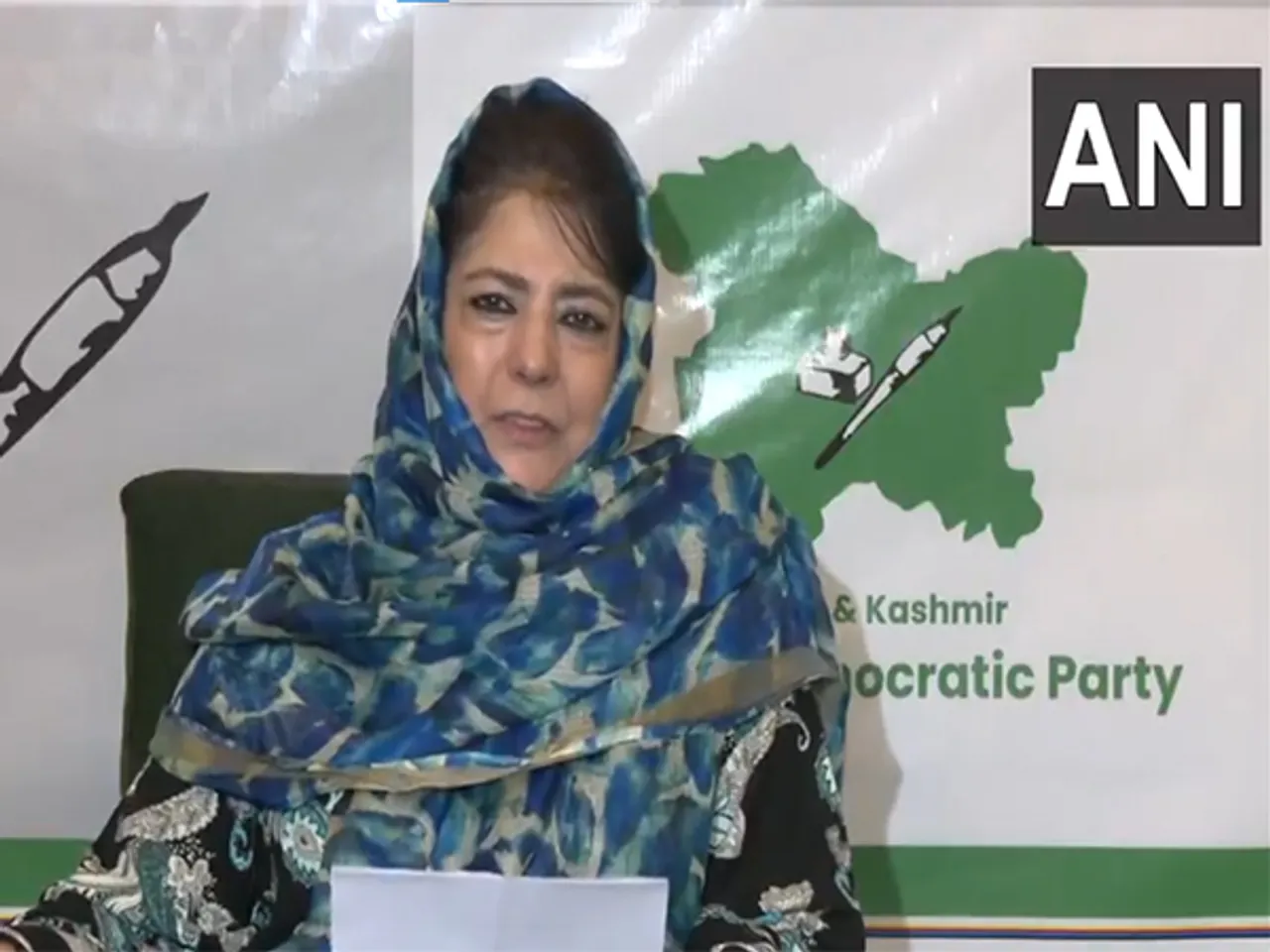 PDP chief Mehbooba Mufti (File Photo/ANI)