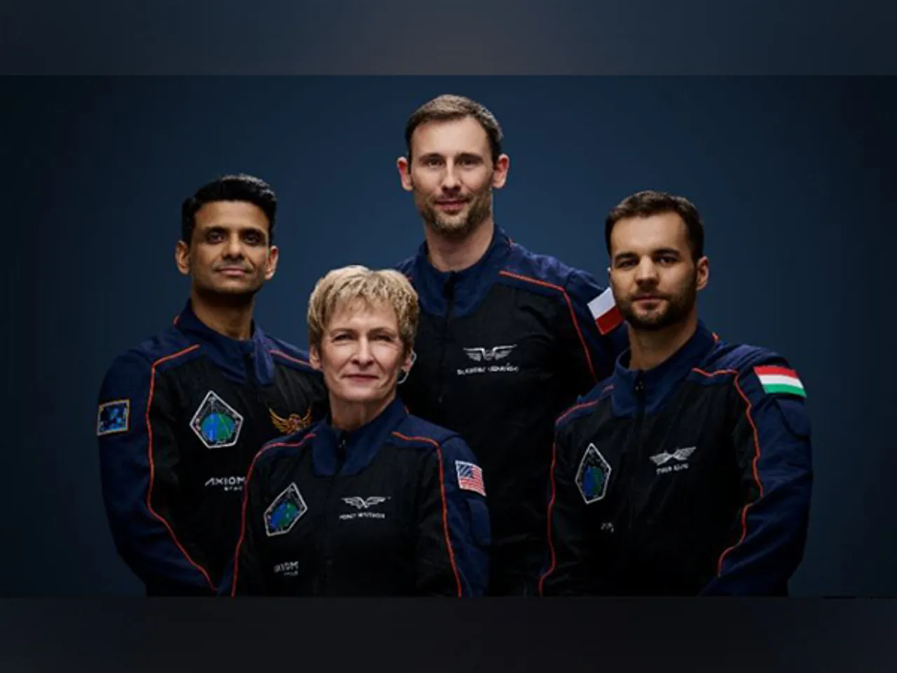 Crew of Axiom Mission 4. (Photo/X@Axiom_Space)