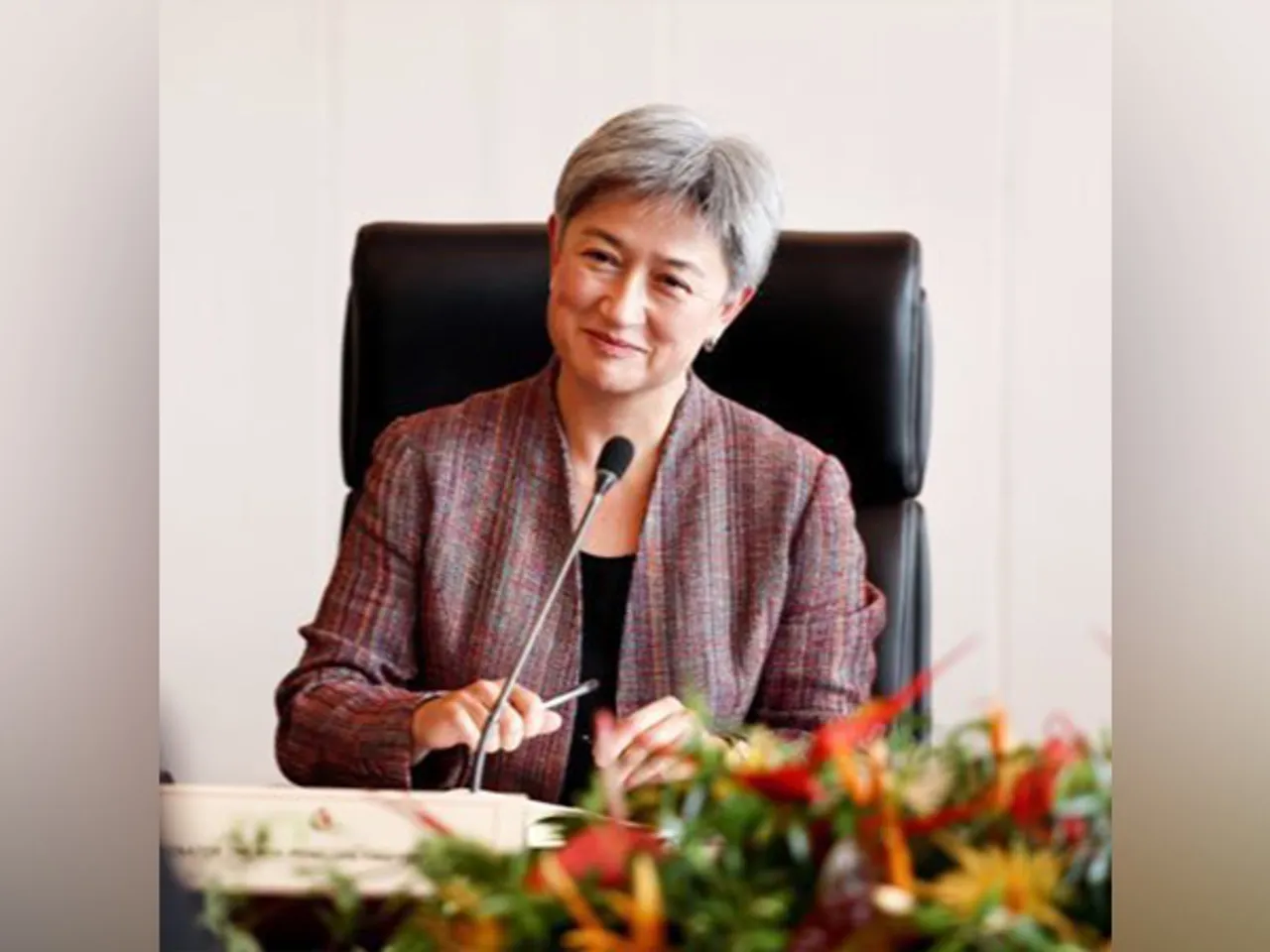 Australian Foreign Minister Penny (Photo Credit: X@SenatorWong)