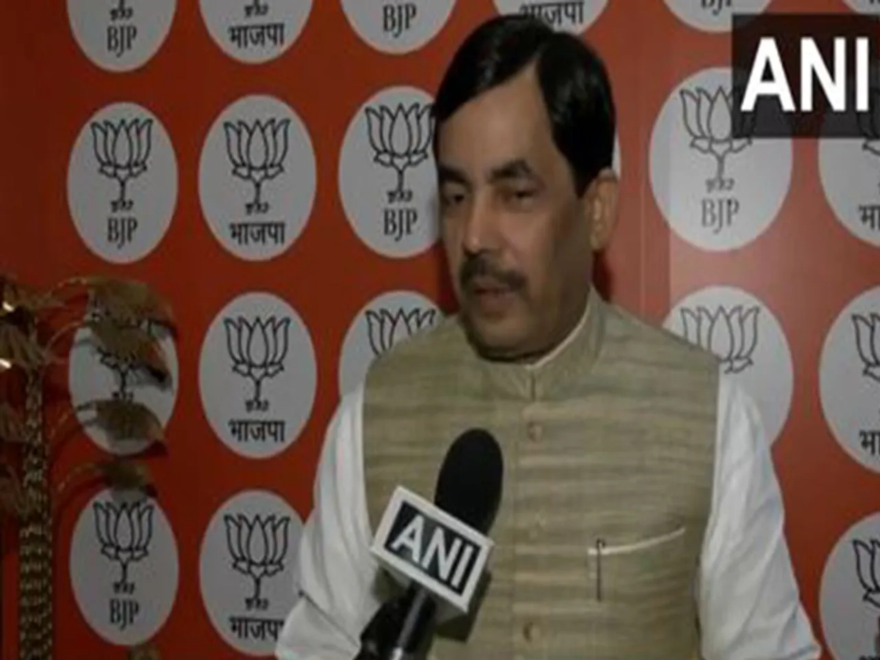 BJP leader Syed Shahnawaz Hussain. (Photo/ANI)
