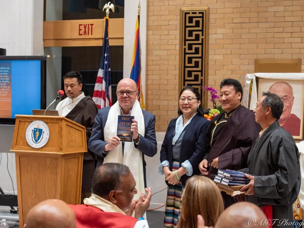 Massachusetts honours Dalai Lama’s 90th birthday. (Photo/@CTA_TibetdotNet)