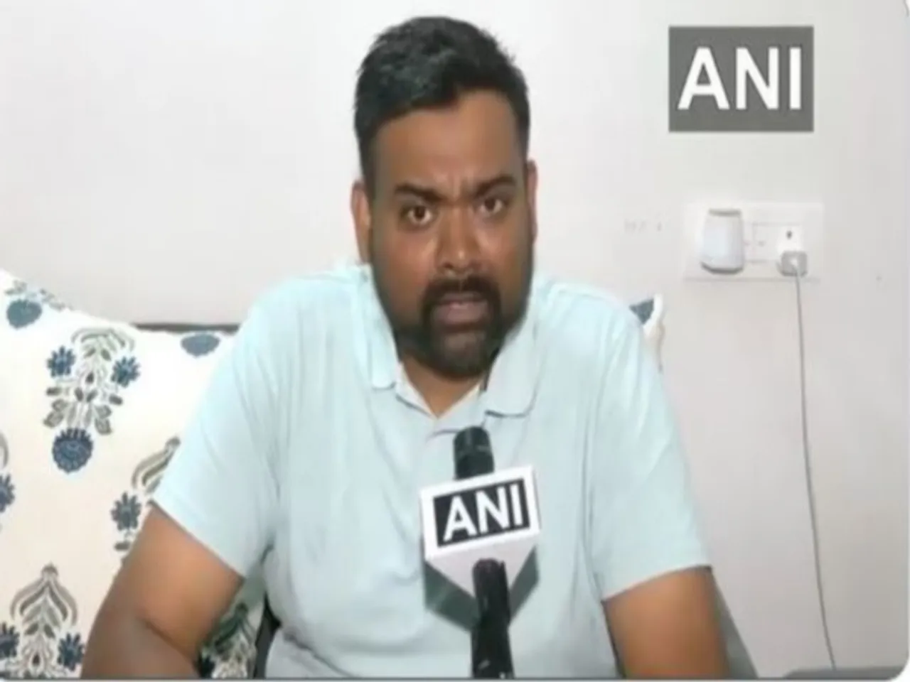 Bharatiya Janata Party (BJP) Spokesperson Guru Prakash Paswan (Photo/ANI)