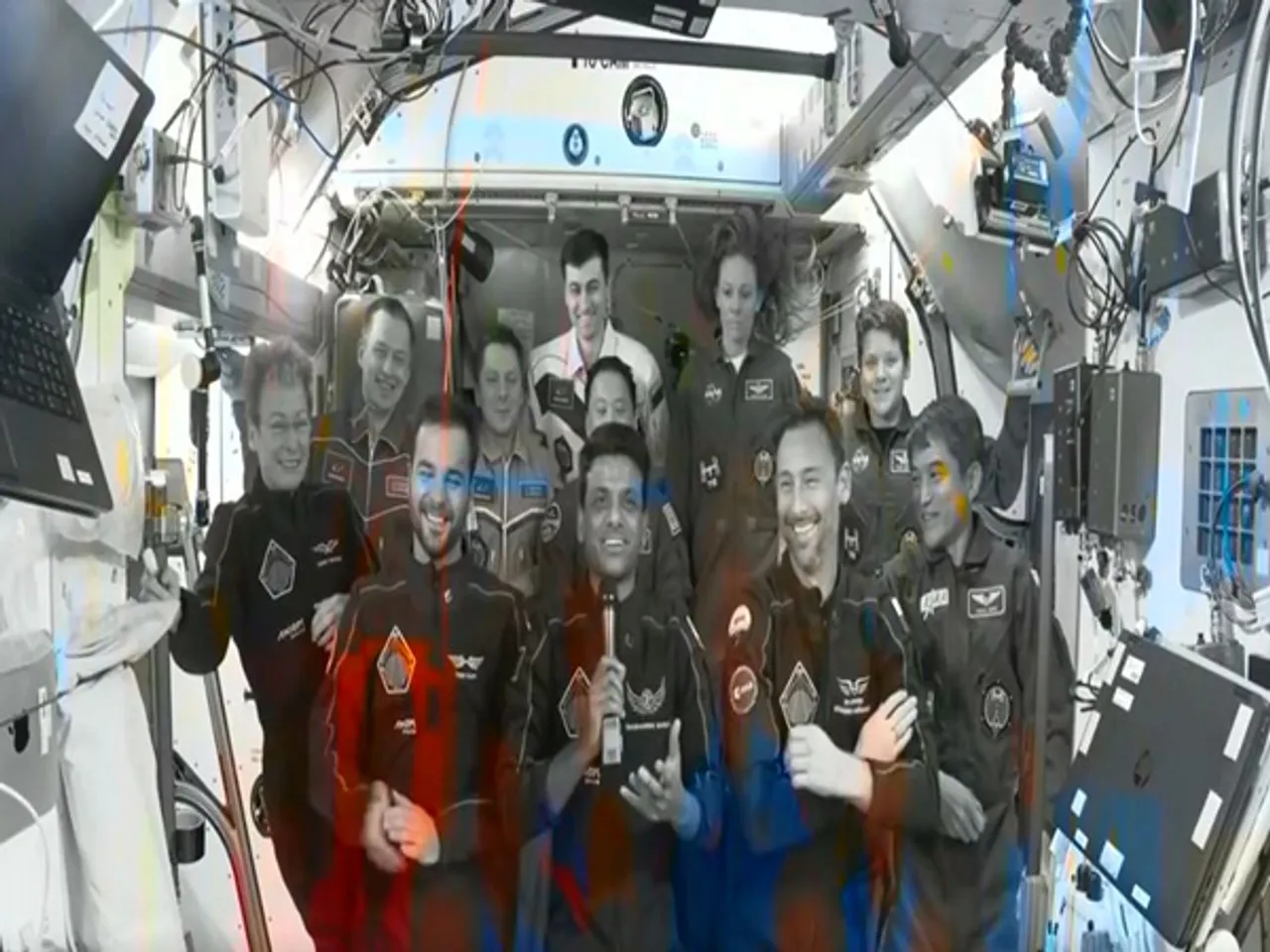 Farewell ceremony of Axiom-4 crew (Photo/ X@Axiom_Space)