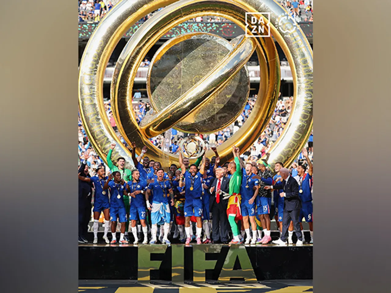 Chelsea team. (Photo:X/@FIFACWC)