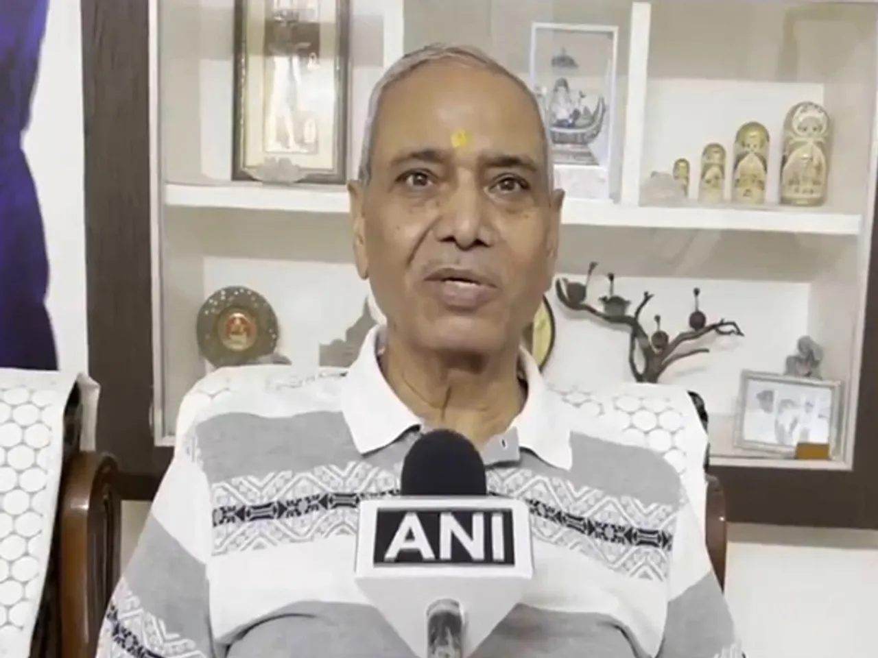 IAF Group Captain Shubhanshu Shukla's father Sambhu Dayal Saxena (Photo/ANI)