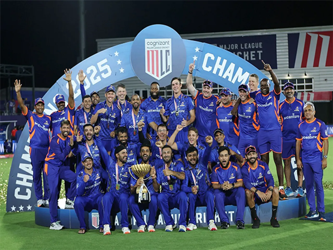 MI New York team. (Photo: Reliance Foundation)
