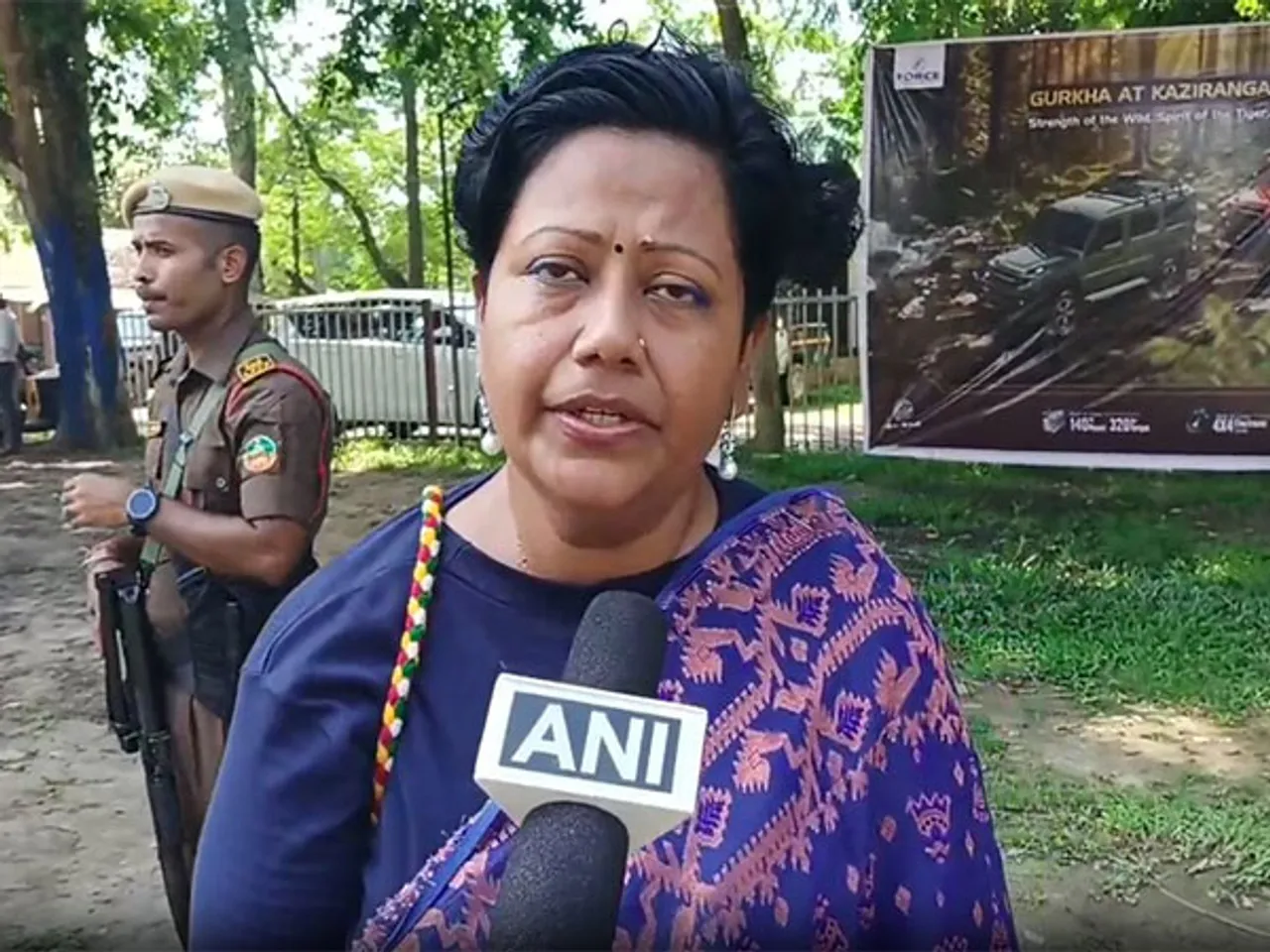 Dr Sonali Ghosh, Field Director of Kaziranga National Park and Tiger Reserve (Photo: ANI)