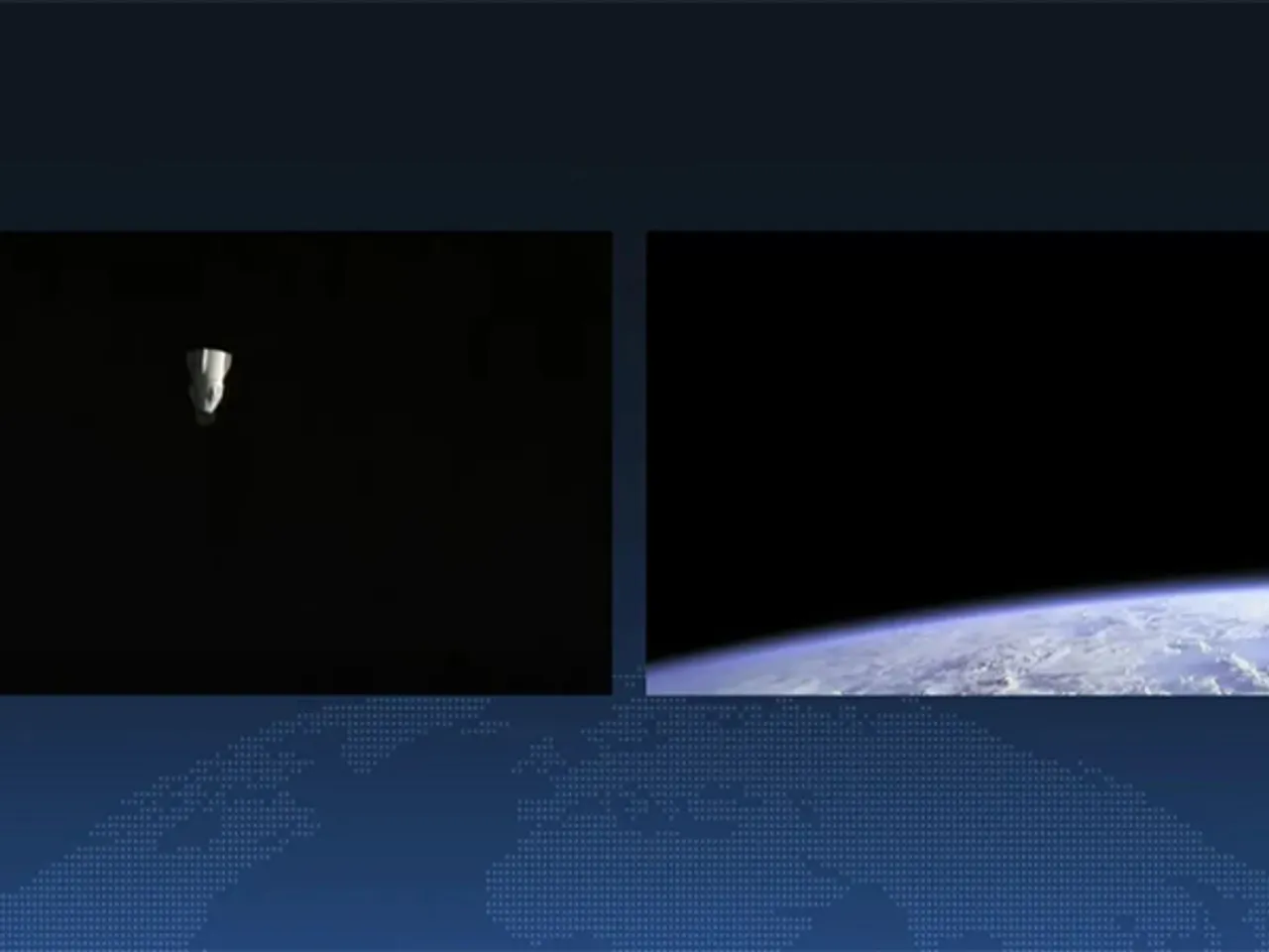SpaceX Dragon "Grace" undocks from the International Space Station over the east coast of India (Photo/Axiom Space)