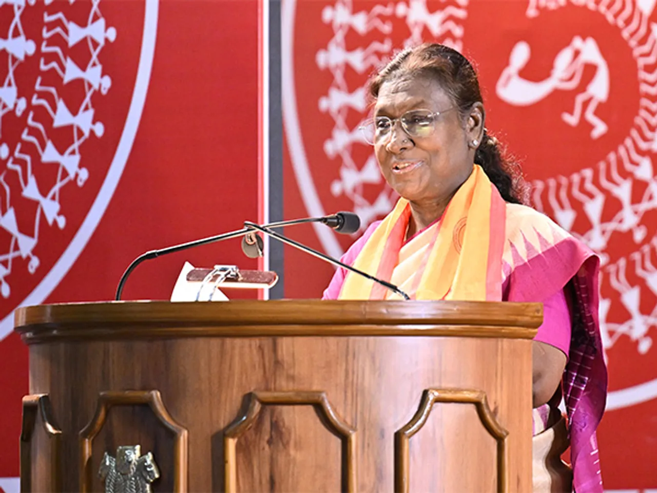 President Droupadi Murmu addresses the fifth convocation of AIIMS Bhubaneswar (Photo/ President's Secretariat)
