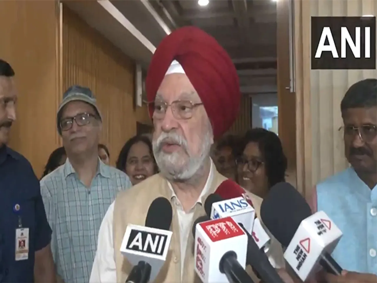 Petroleum and Natural Gas Minister Hardeep Singh Puri (Photo/ANI)