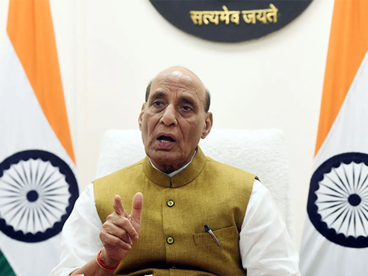 Defence Minister Rajnath Singh (File photo/ANI)