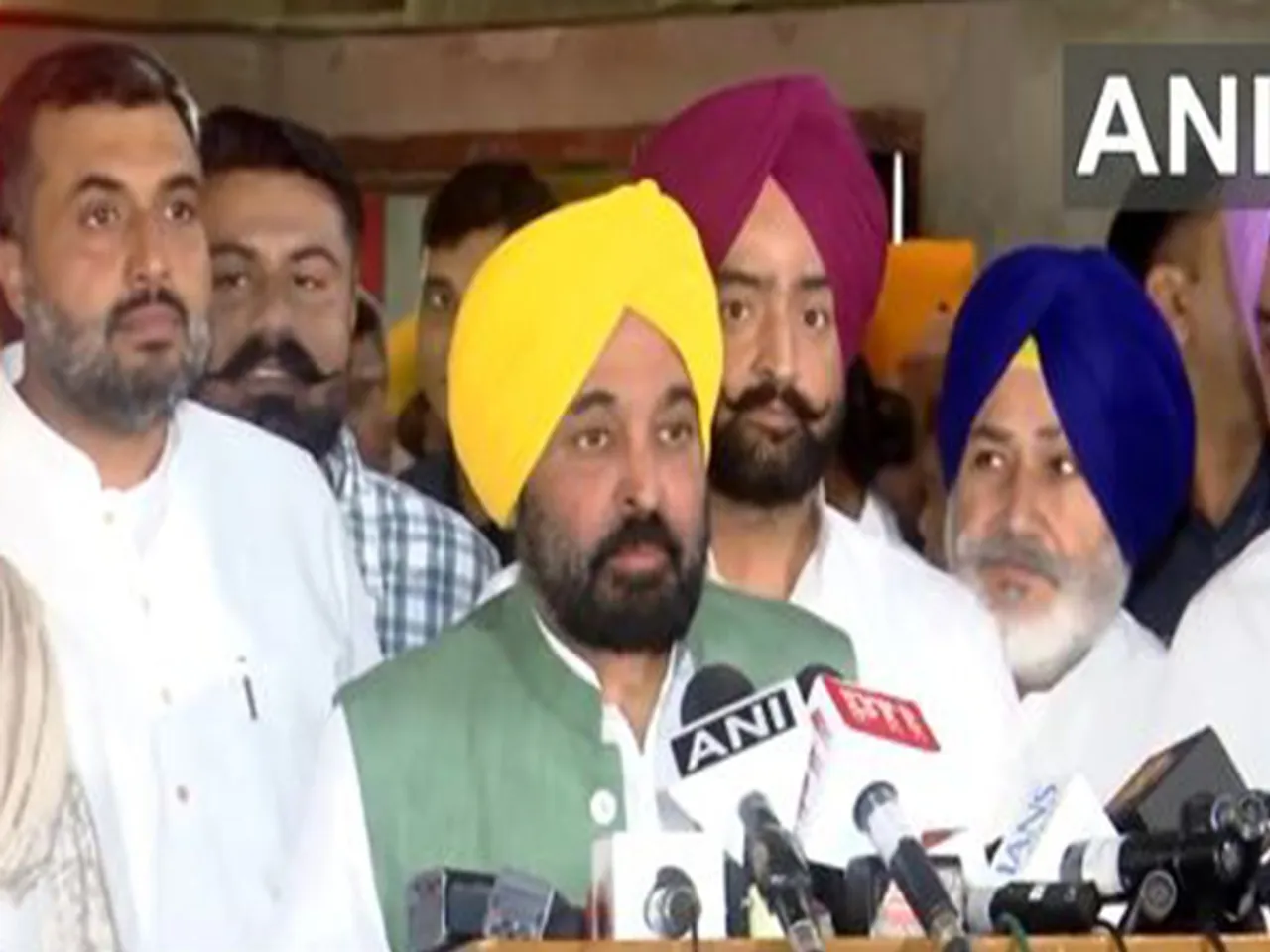 Punjab Chief Minister Bhagwant Mann (Photo/ANI)