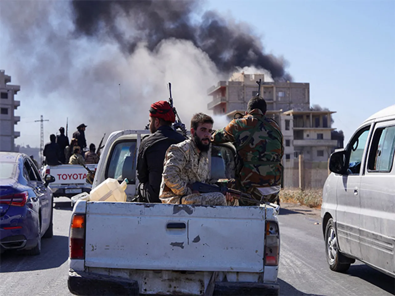 Israeli strikes hit Syrian military targets (Source: Reuters)