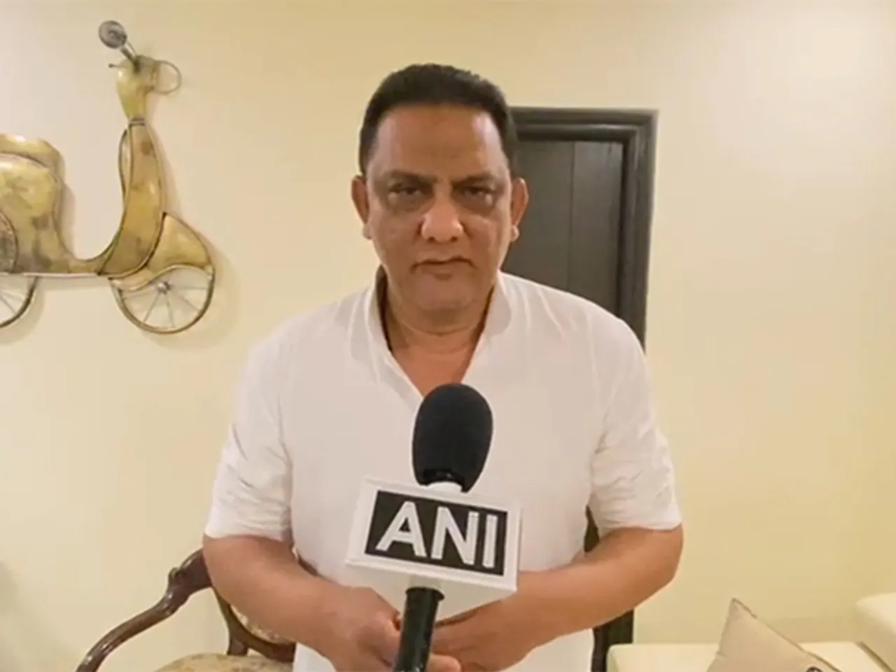 Former India captain Mohammad Azharuddin (Photo: ANI)