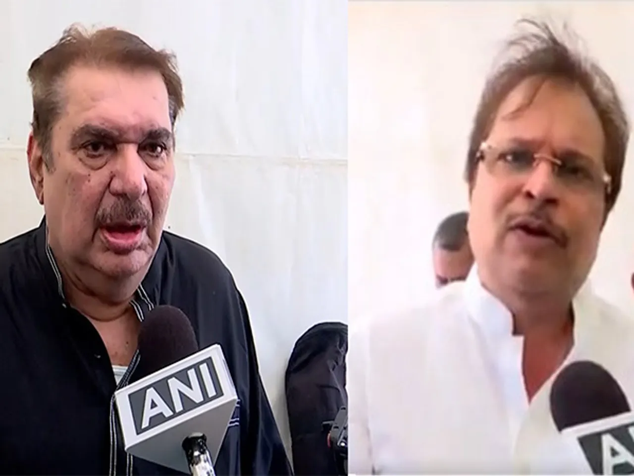 Raza Murad, Asit Kumarr Modi (Image source/ANI)