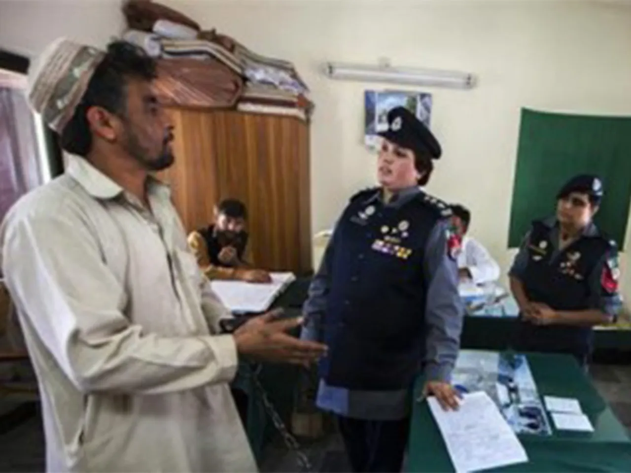 Pakistani women at work, as ILO highlights a 25% gender pay gap in the country (Source: Reuters)