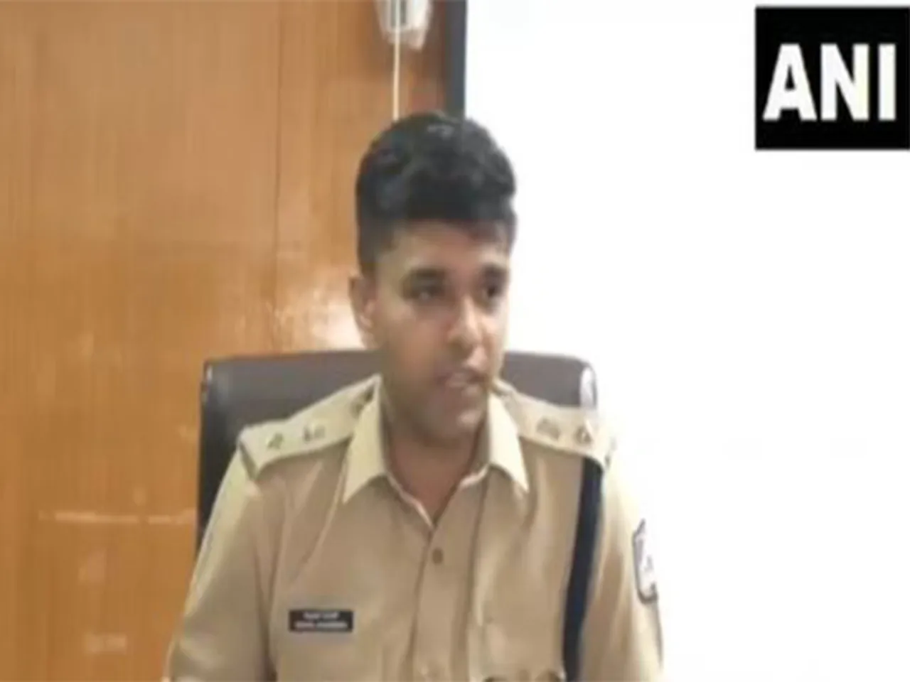 Rohan Jagadish, Superintendent of Police, Gadag (Photo/ANI)