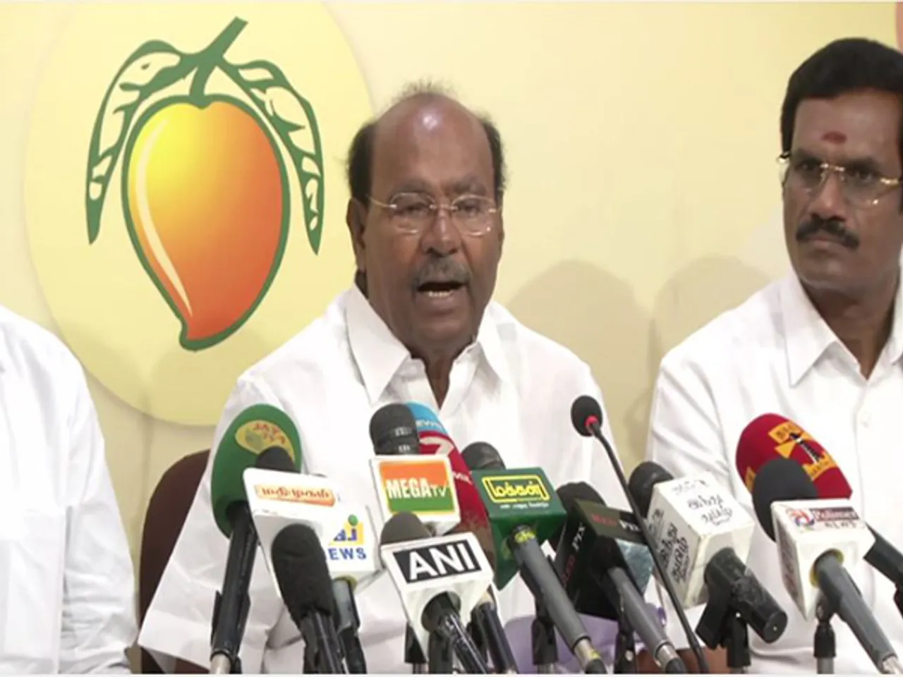 Pattali Makkal Katchi chief S Ramadoss (Photo: ANI)
