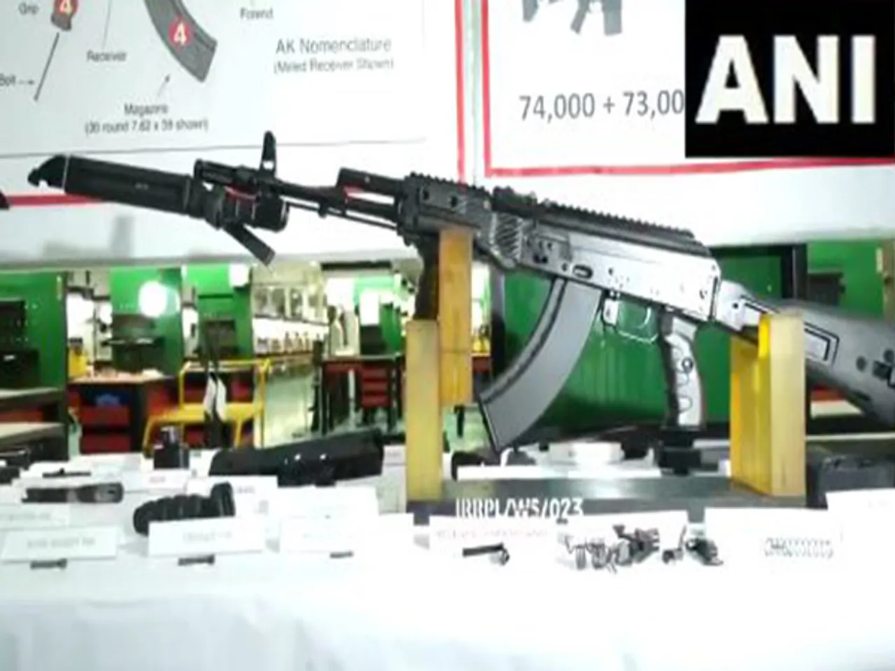 AK 203 rifles (Photo/ANI)