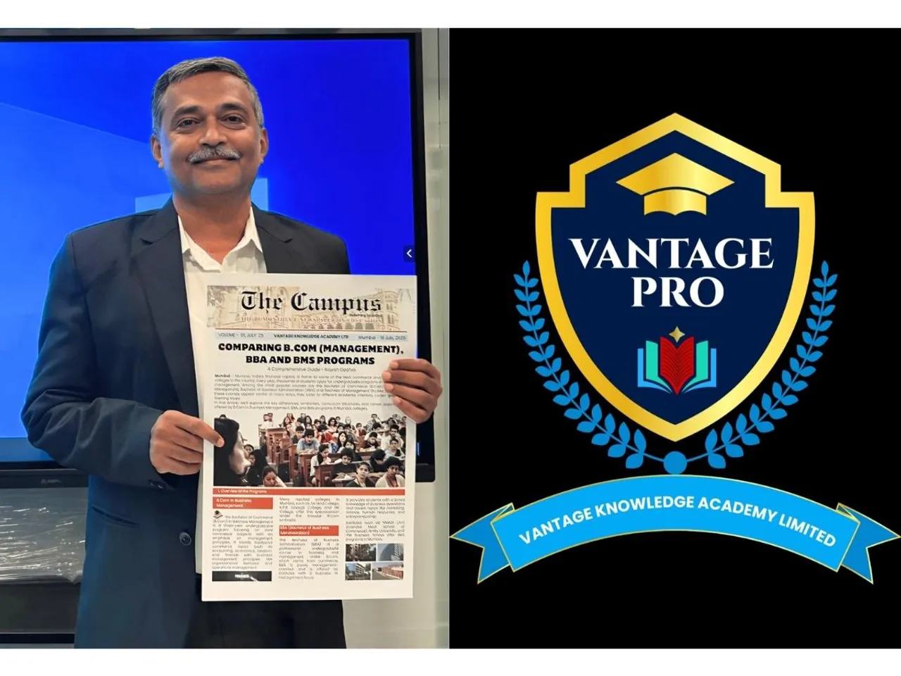 Rajesh Dedhia, Founder – Vantage Knowledge Academy Ltd.
