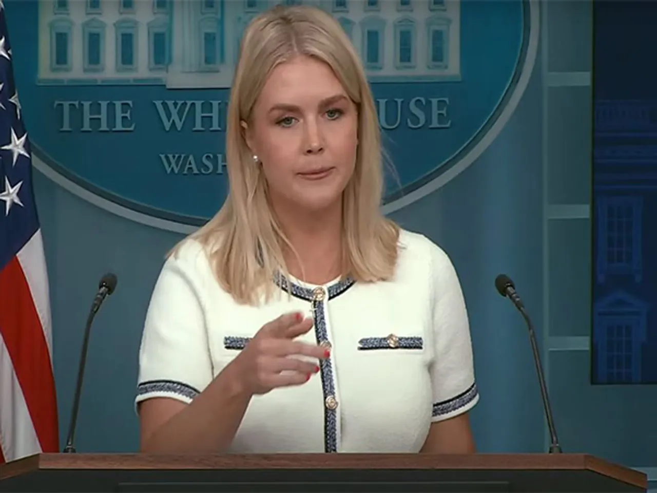 White House Press Secretary Karoline Leavitt. (Photo/White House Youtube)