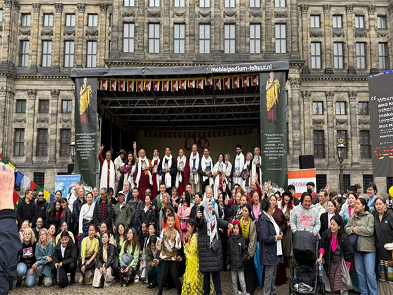 Netherlands Tibetan Community Celebrates 90th Birthday of Dalai Lama (Photo/Central Tibet Administration (CTA))