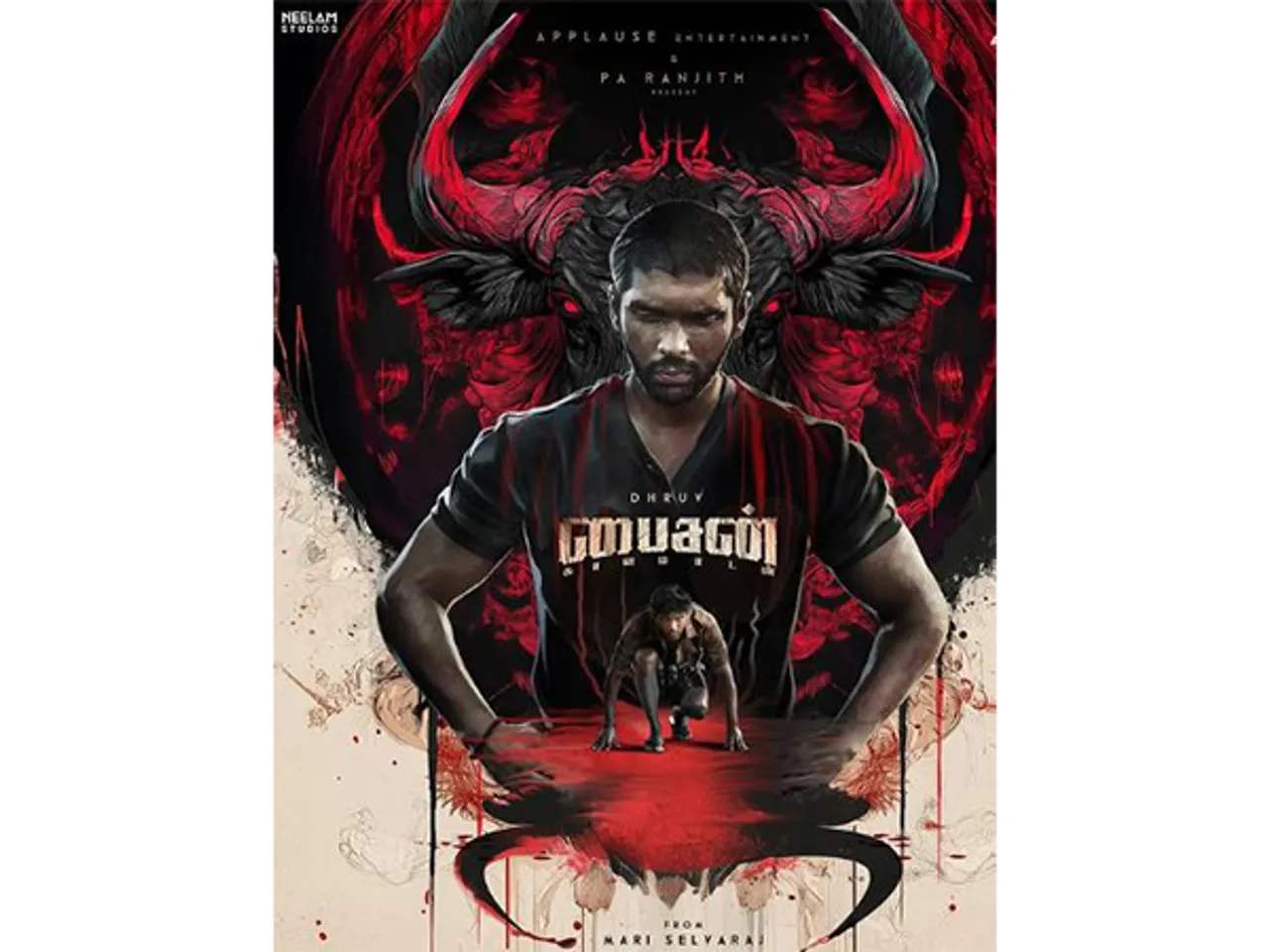 Dhruv Vikram in Bison poster (Photo/Instagram@dhruv.vikram)