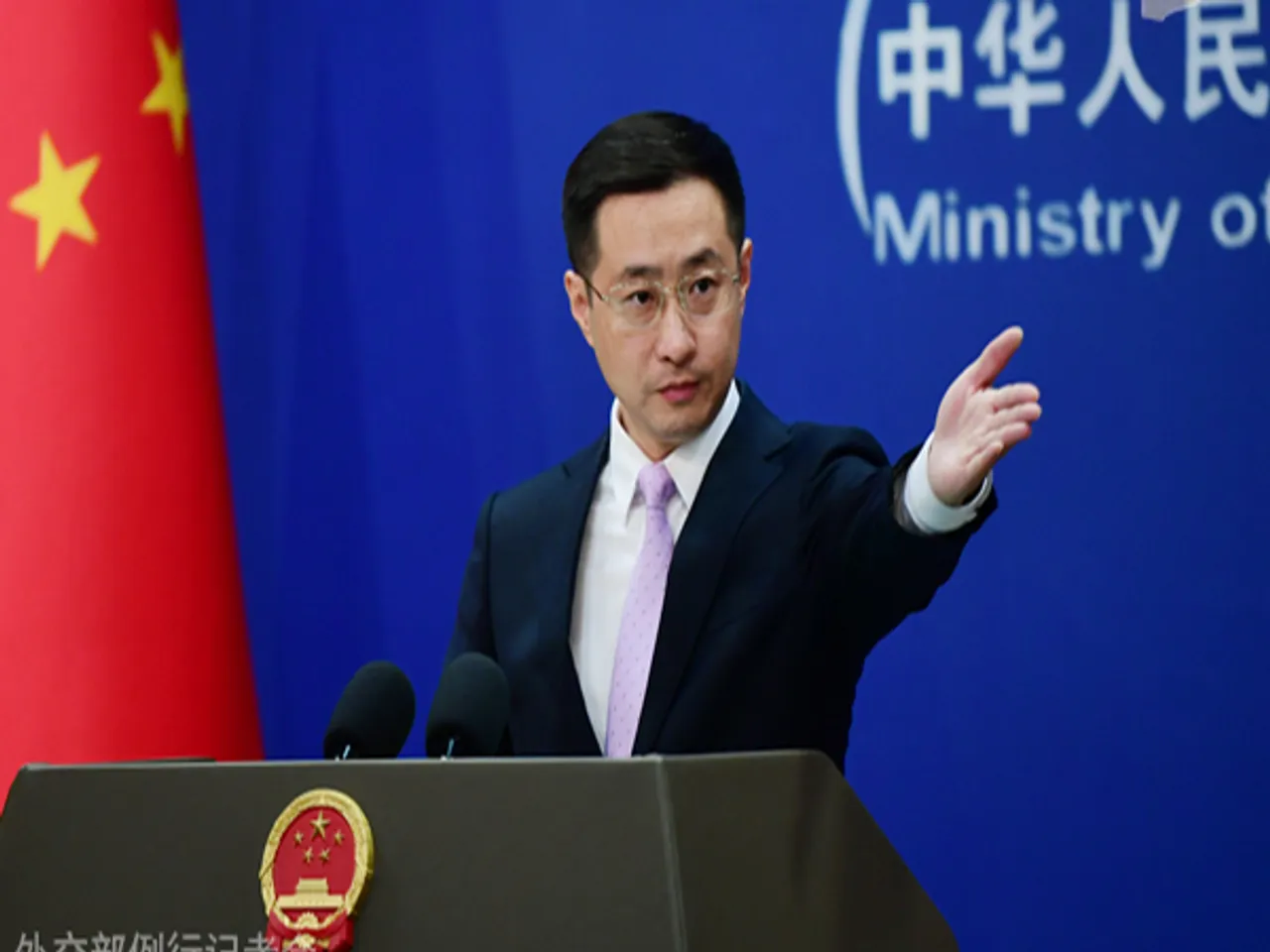 China’s Foreign Ministry Spokesperson Lin Jian (Image/Chinese Foreign Ministry)