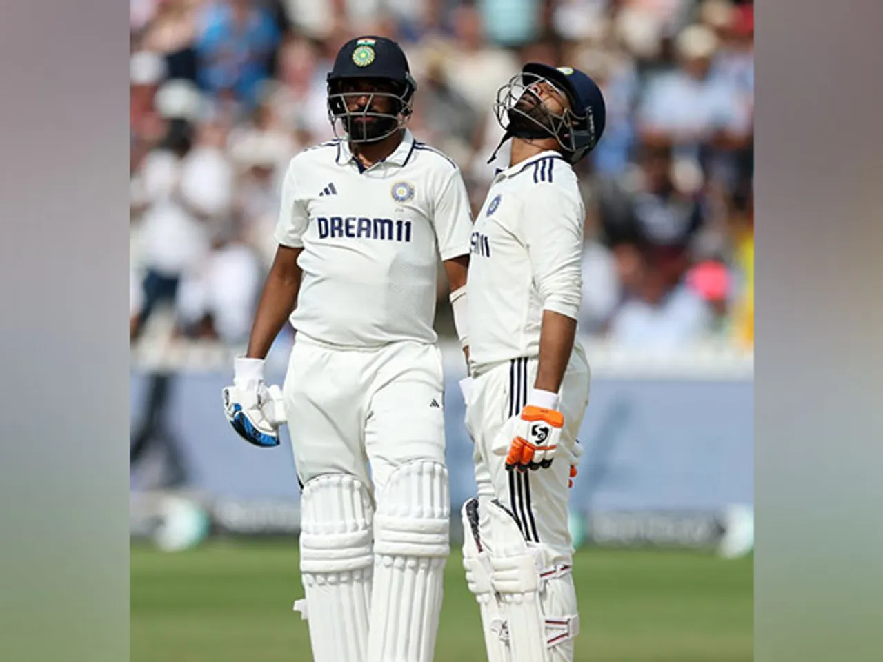 Mohammed Siraj and Ravindra Jadeja (Photo: @BCCI/X)