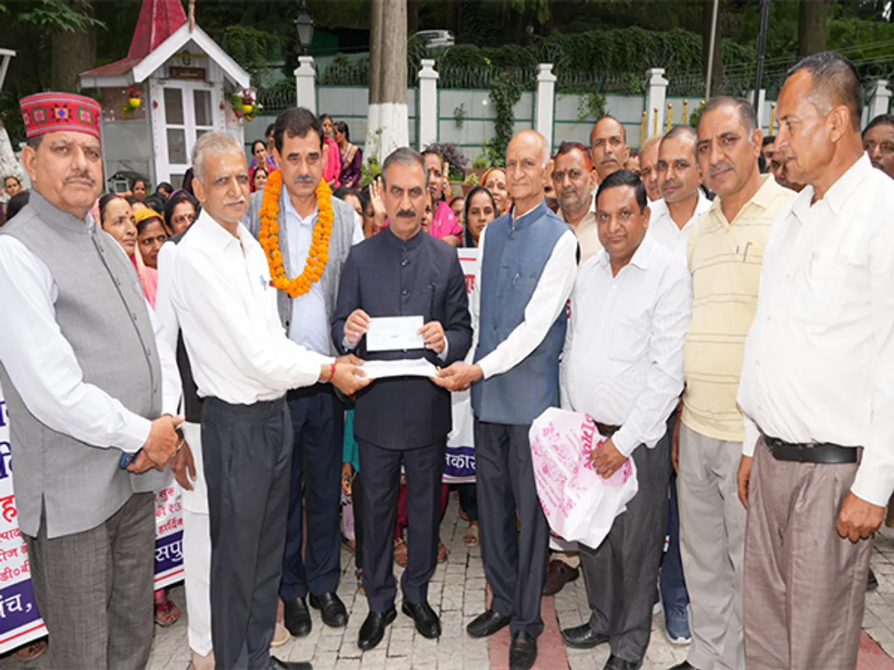 Himachal Chief Minister Sukhvinder Singh Sukhu at the event (Photo/ @SukhuSukhvinder)