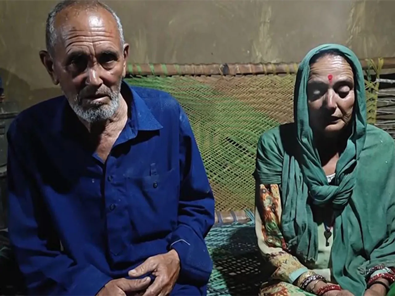 Parents of the abducted Indian national in Niger (Photo/ ANI)