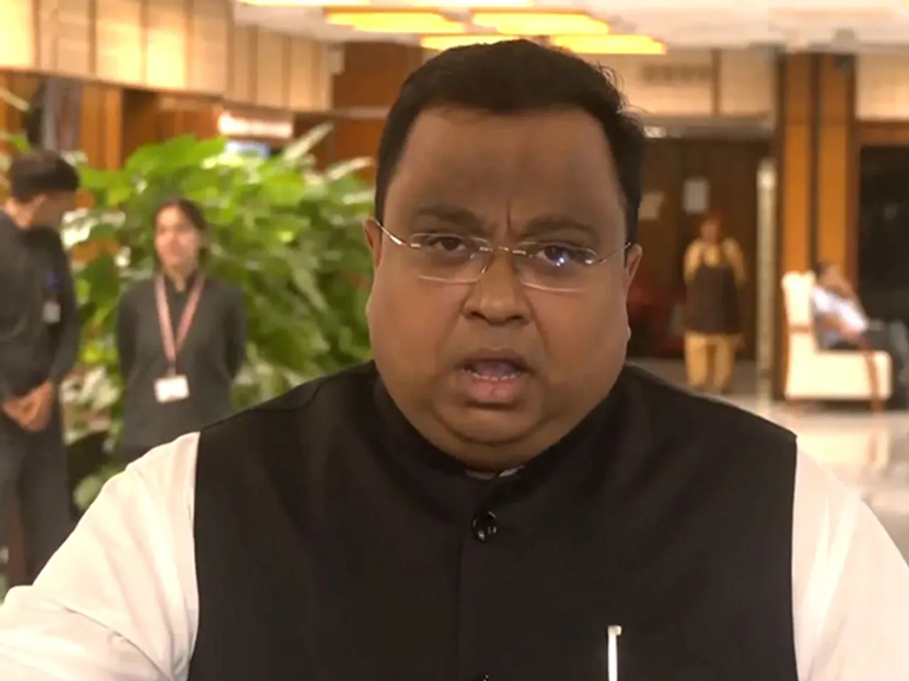 BJD MP Sasmit Patra (Photo/ANI)