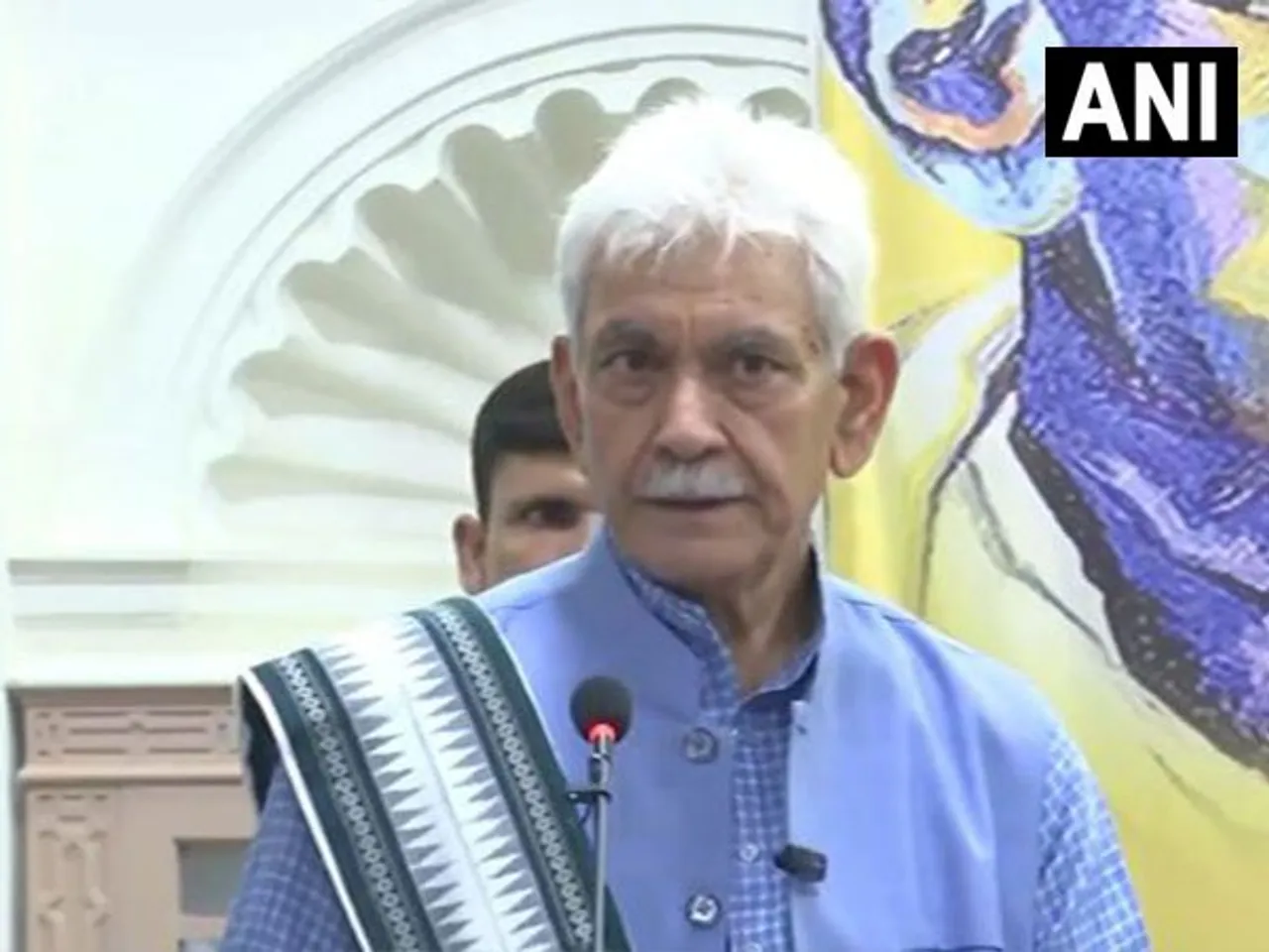 Jammu and Kashmir LG Manoj Sinha (File Photo/ANI)